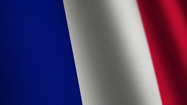 法国国旗环视频下载