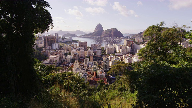 超级锐化，追踪里约热内卢de Janeiro的录像。视频下载