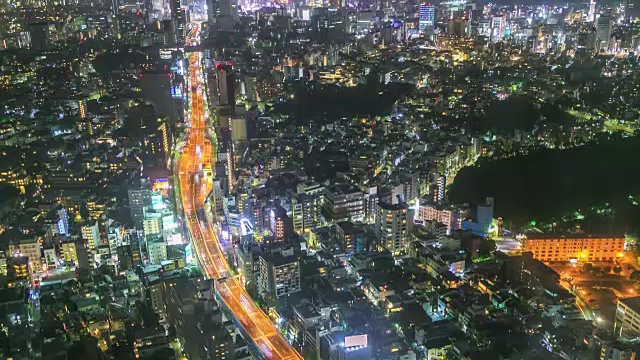 东京城市夜景视频下载