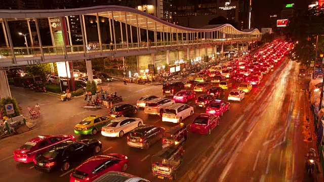 交通在曼谷视频下载