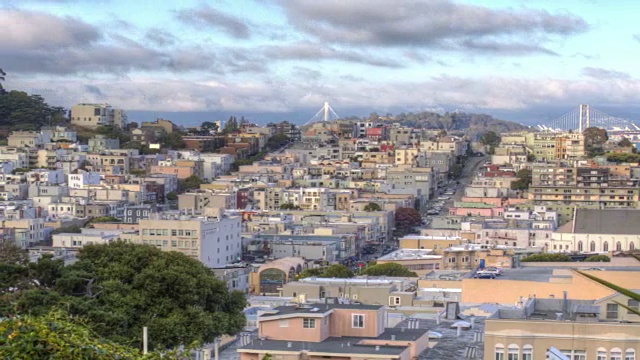 壮观的旧金山景观视频下载