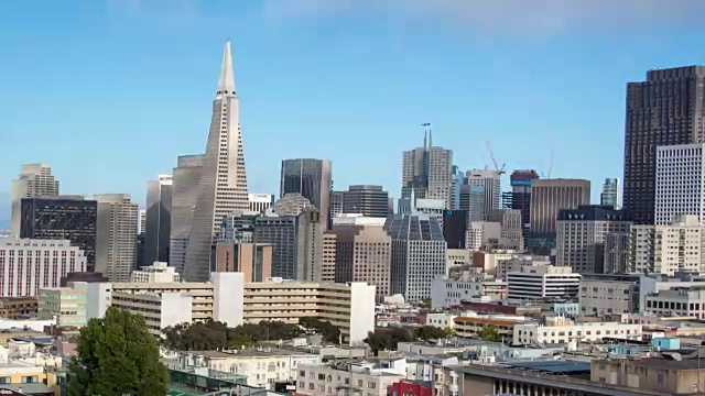旧金山市中心景观视频下载