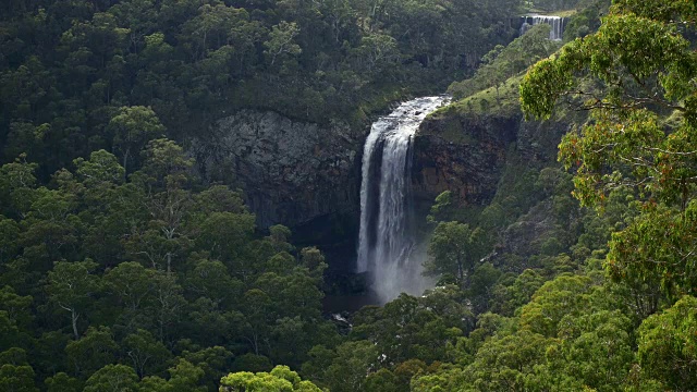 埃博尔瀑布，新南威尔士州，澳大利亚视频下载