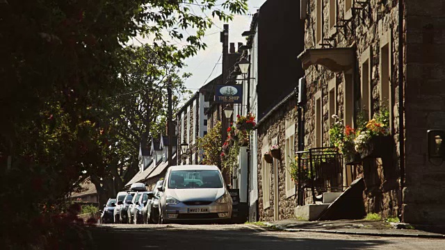 安静的英国乡村街道视频下载