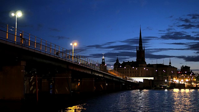 斯德哥尔摩铁路桥视频下载