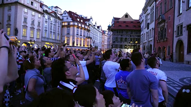 布拉格老城广场视频素材