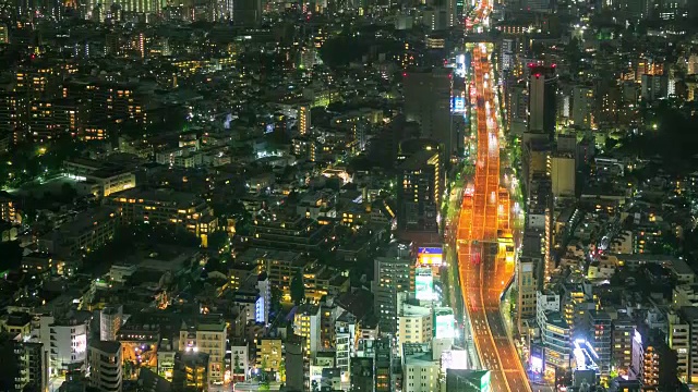 东京城市夜景视频下载