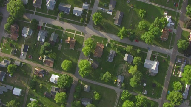 美国爱荷华州路易莎县的WS空中视角视频下载