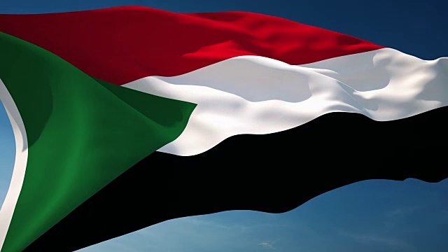 4K苏丹旗-可循环视频下载