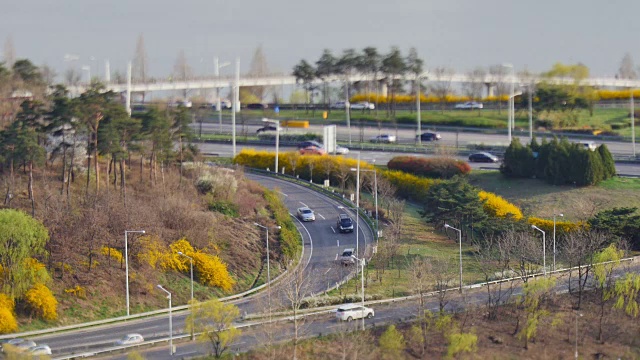 东埠高速公路交通景观视频素材