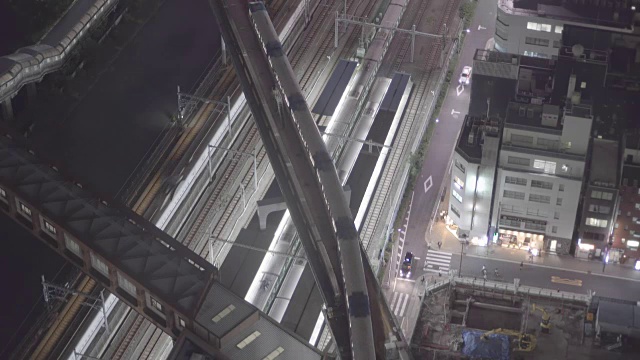 东京火车站的延时视频素材