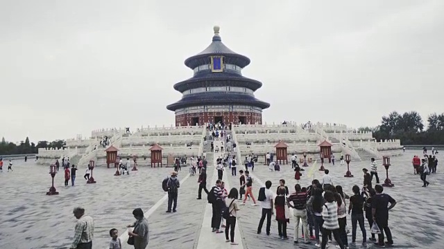 天坛，北京，中国。视频下载