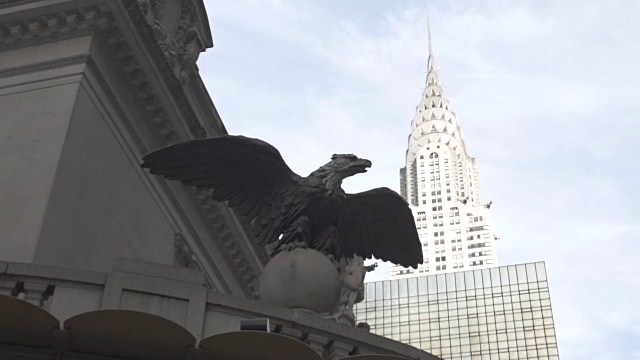 克莱斯勒大厦拍摄纽约市视频下载