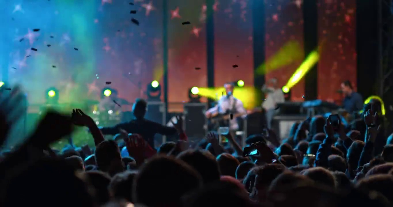 SLO MO DS五彩纸屑在一个晚上的音乐会视频下载