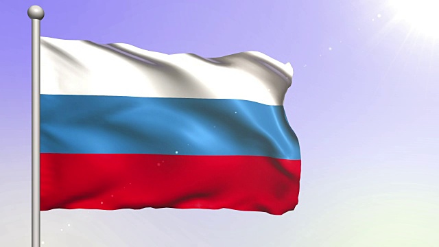 俄罗斯国旗(Loopable)视频下载