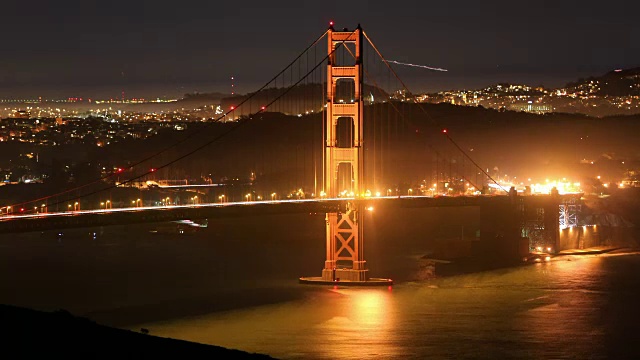 旧金山城市概念:金门大桥视频素材