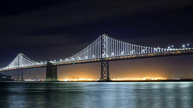 旧金山城市概念:海湾大桥视频素材