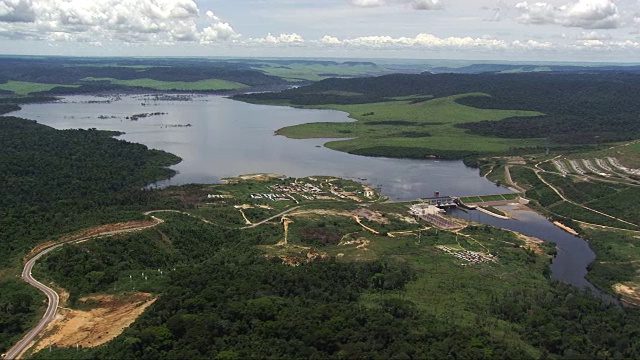 刚果:因布洛水电站大坝视频下载