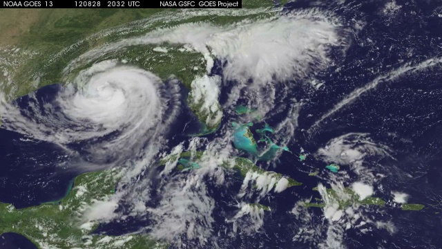 飓风艾萨克登陆视频下载