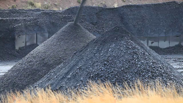 煤炭视频素材