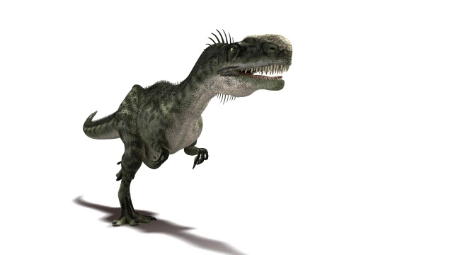 Monolophosaurus恐龙运行视频下载