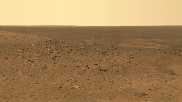 火星上的哥伦比亚山视频素材