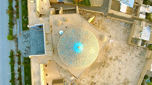 伊朗伊斯法罕清真寺。视频素材