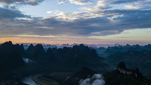桂林山水甲天下,中国视频素材