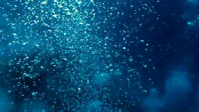 水肺潜水视频素材