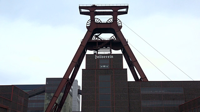 德国埃森Zollverein煤矿工业总厂视频素材