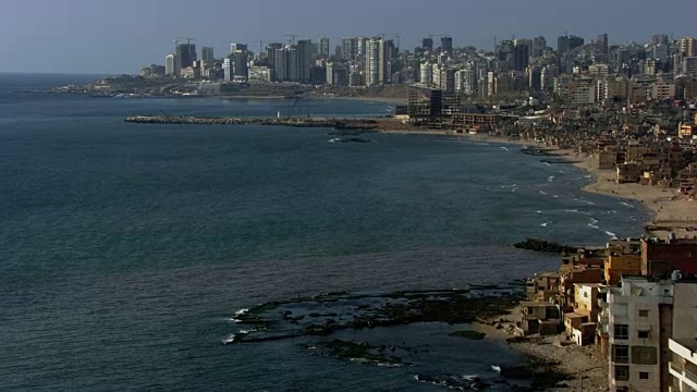 黎巴嫩:贝鲁特海岸视频下载