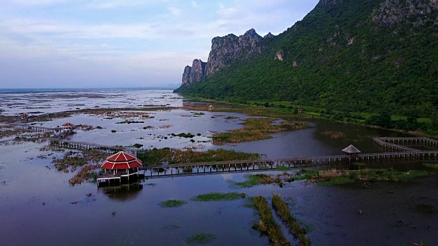 泰国Prachubkirikan, Khao Sam Roi Yot国家公园视频素材