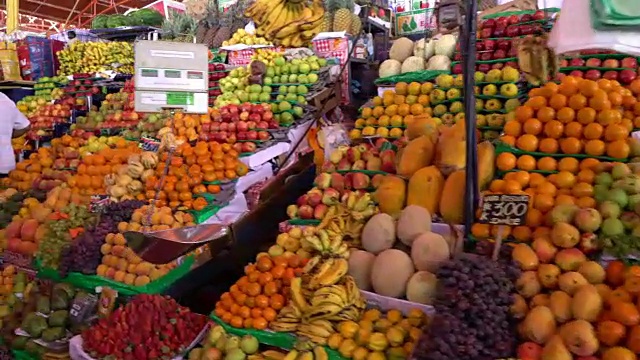 秘鲁阿雷基帕的市场视频下载