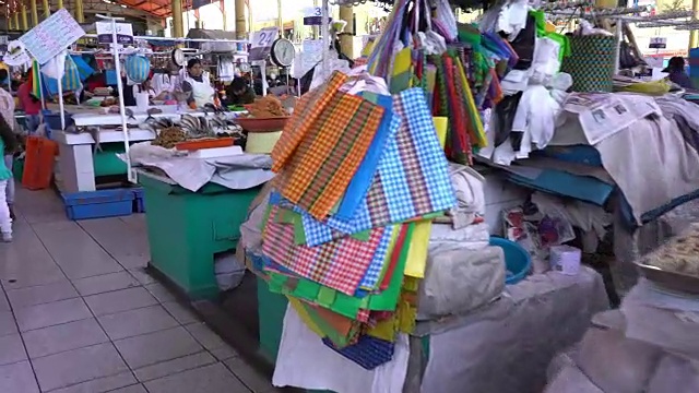 秘鲁阿雷基帕的市场视频下载