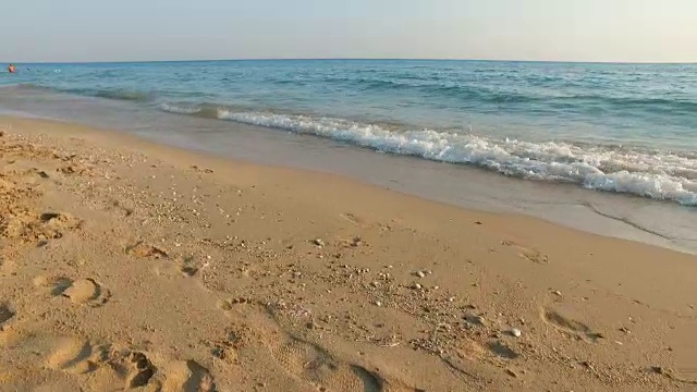 海滩和大海视频素材