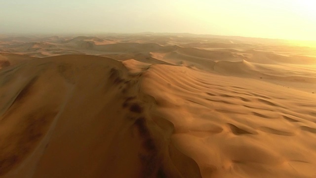 广袤无垠的纳米比亚沙漠视频素材