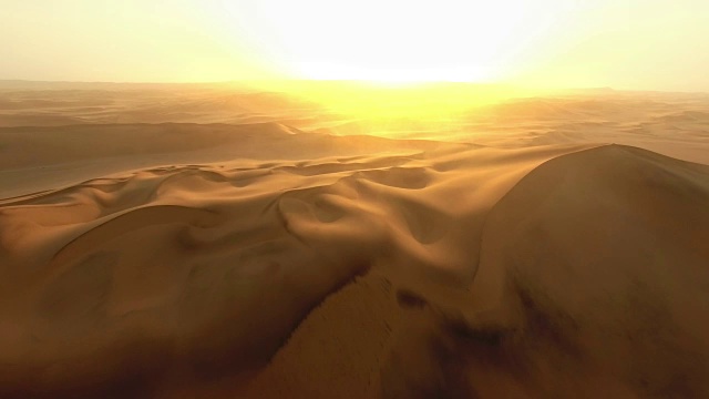 纳米比亚沙漠的黎明视频素材