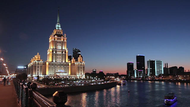 莫斯科的城市视频素材