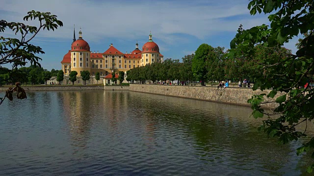 德国萨克森州德累斯顿附近的莫里茨堡城堡视频素材