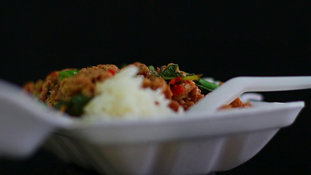 泰国街头食品视频素材