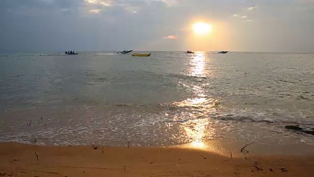 芭堤雅海滩日落视频下载