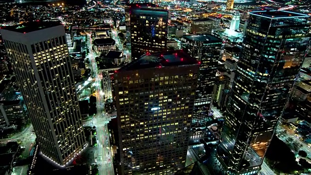 洛杉矶的摩天大楼视频素材