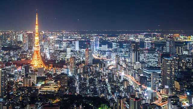 T/L WS HA PAN Tokyo Skyline at Night /日本东京视频购买