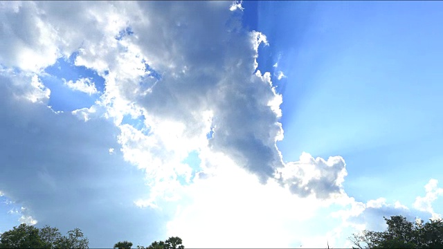 太阳和移动的云视频下载