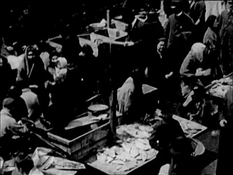 1900年的纽约下东区市场视频下载