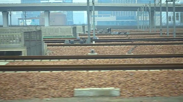 铁轨,火车视频素材