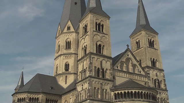 波恩大教堂的塔视频下载