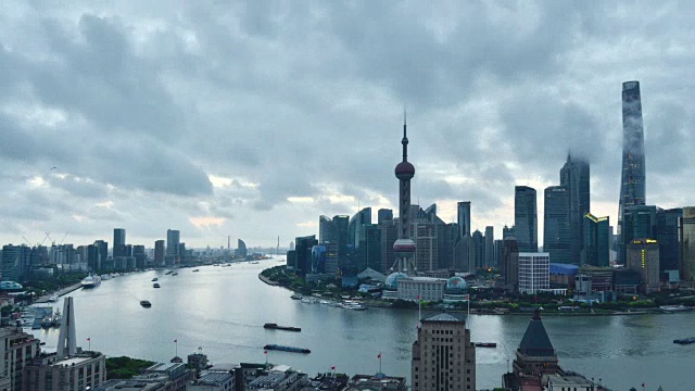 上海的天际线视频下载