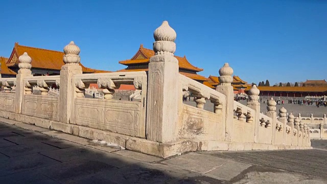 中国北京的紫禁城视频素材
