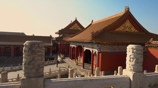 中国北京的紫禁城视频下载